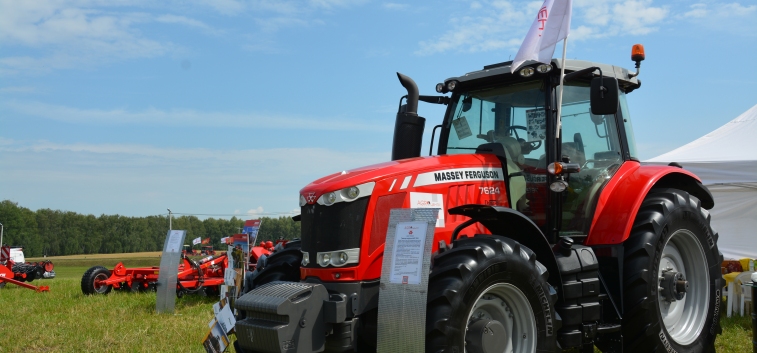 Технику бренда Massey Ferguson представили на «Дне Брянского поля – 2018»