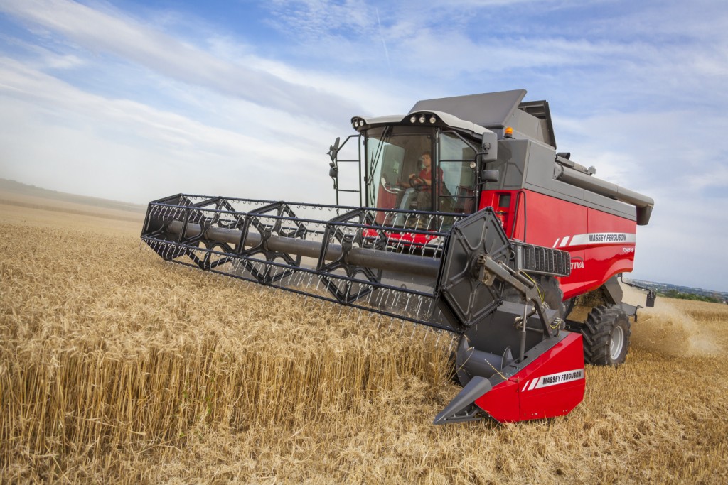 Зерноуборочные комбайны Massey Ferguson для высокого урожая и снижения затрат