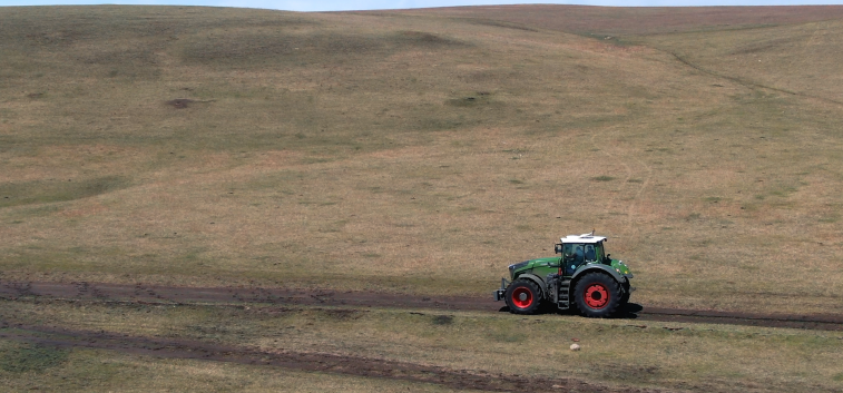 Тракторы Fendt на освоении залежных земель Забайкалья
